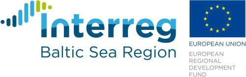 Interreg Baltic Sea Region. European regional development fund. Europen Union.