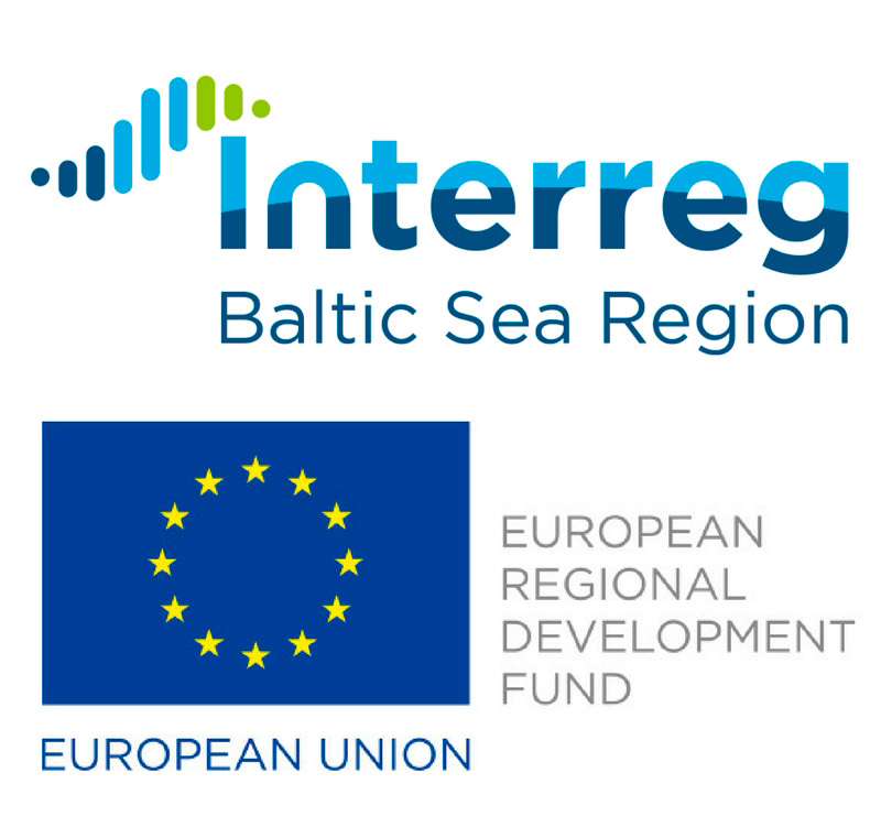 Interreg. Baltic Sea Region. European Regional Development Fund. European Union.