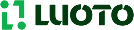 Logo, jossa teksti Luoto.