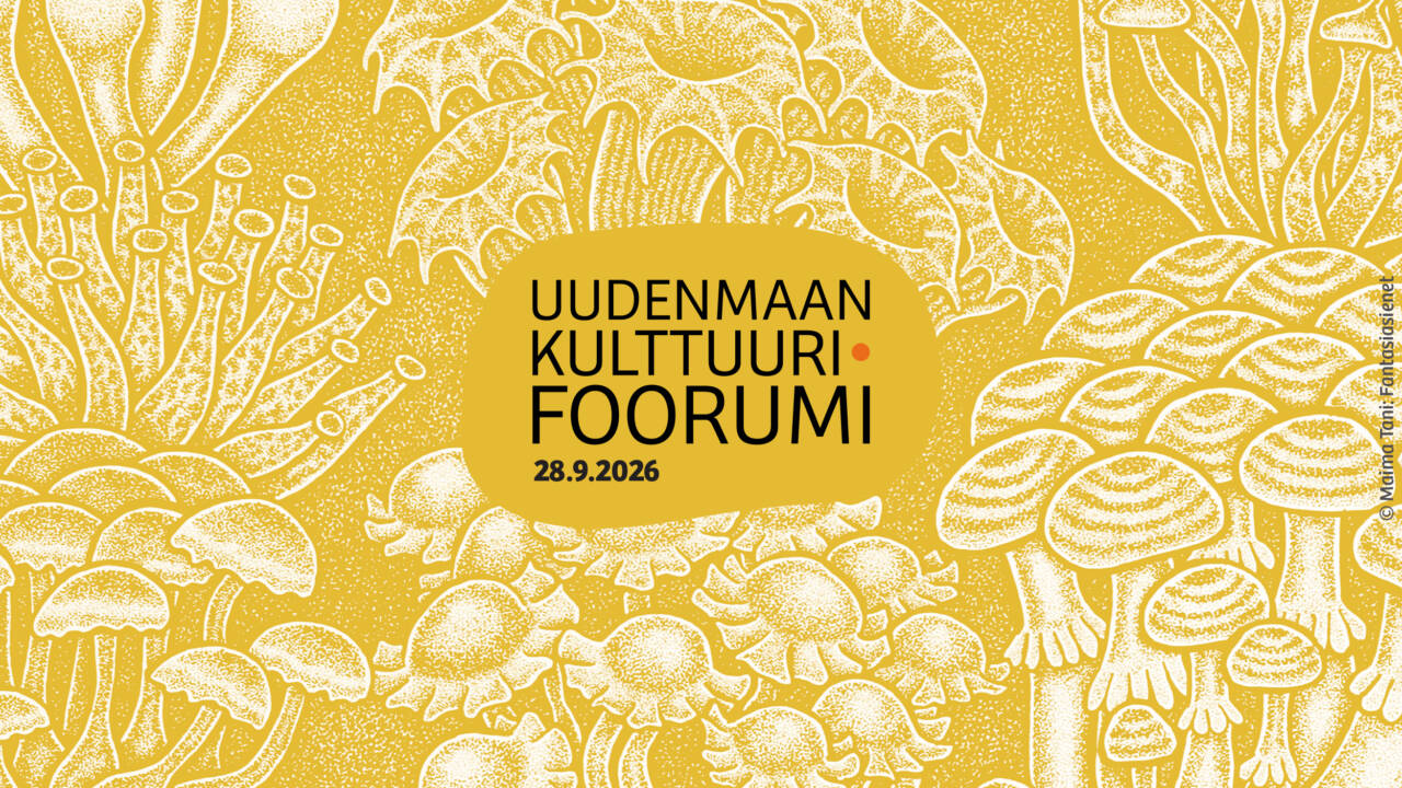 Uudenmaan kulttuurifoorumi 28.9.2026.