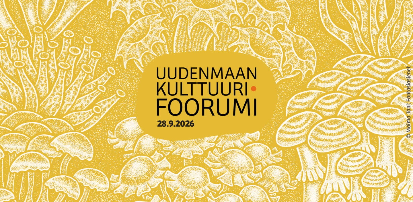 Uudenmaan kulttuurifoorumi 28.9.2026.