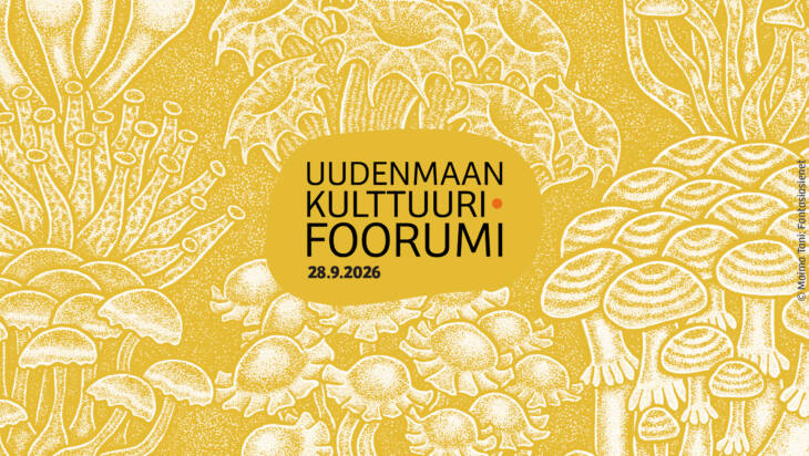 Uudenmaan kulttuurifoorumi 28.9.2026.