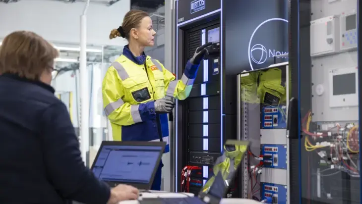 Personnel in the VTT FutureGrid spaces.